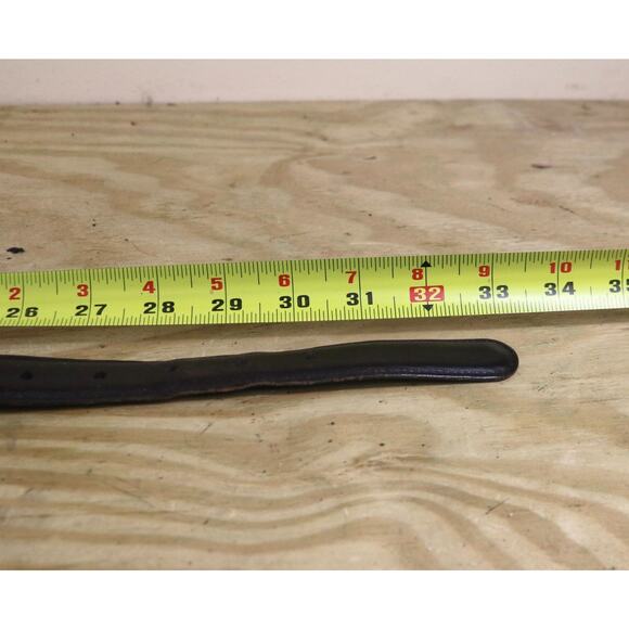 Coach Belt Womens Small Brown Leather Brass Buckle 8400 Vintage Handcrafted USA - Picture 6 of 7